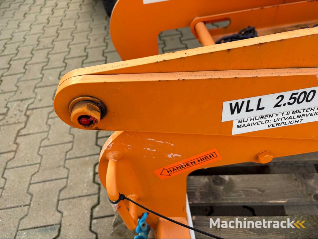 2023 Van der Blij 2100MK408-2,5 BSV Mechanische Blockklemme