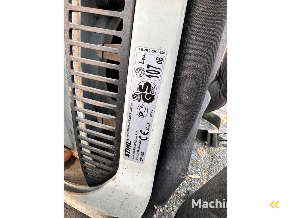Stihl br550 - Laubbläser