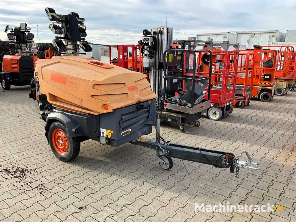 2016 Atlas Copco XAS47 KD ST3A Compressor aanhangwagen