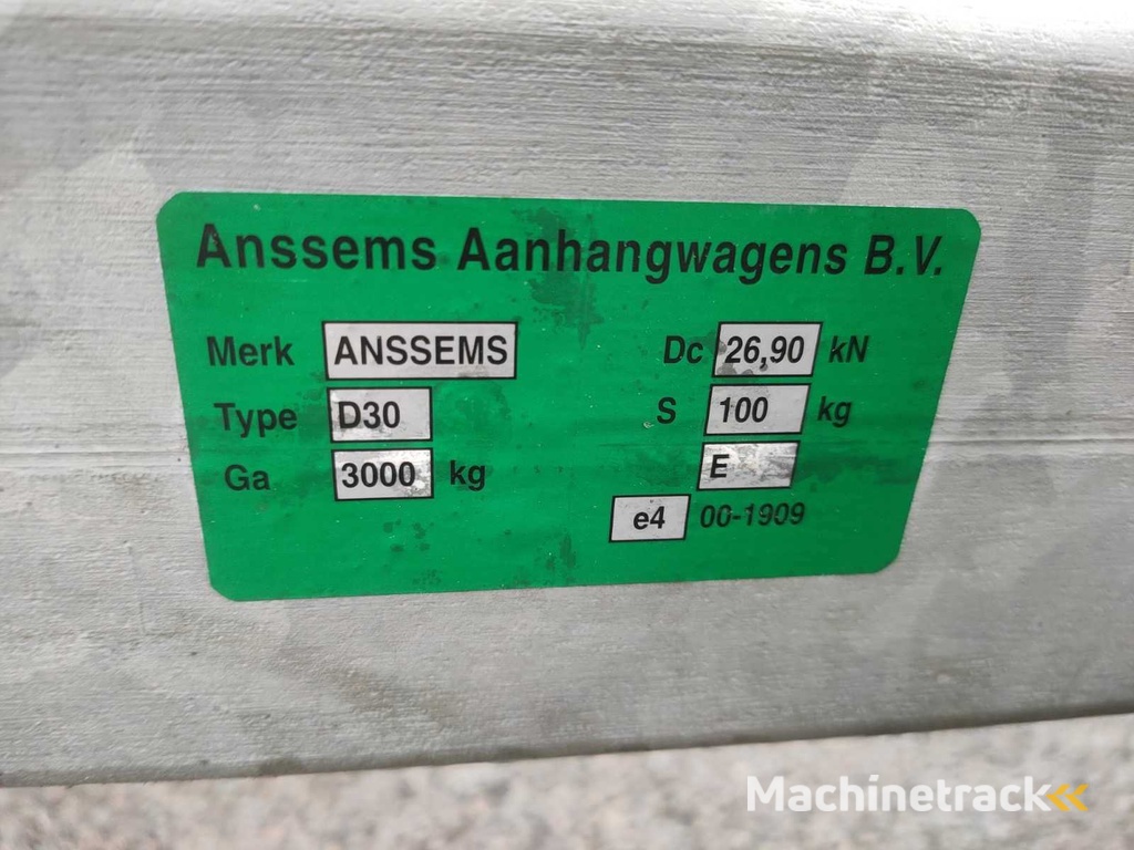 Anssems - 2006 - Krankenwagen - D30 MSX - Anhänger