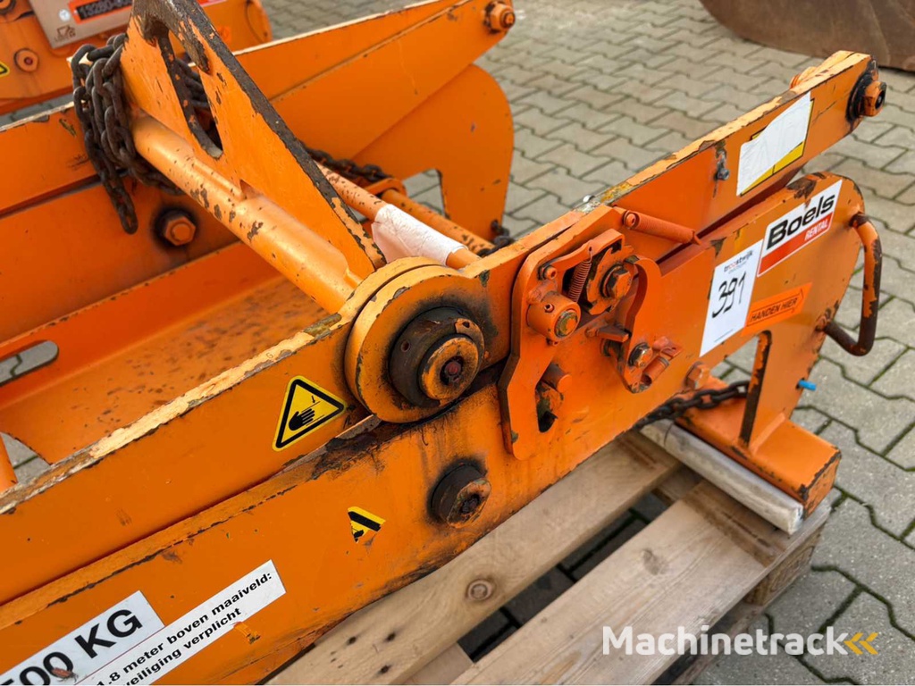 Van der Blij 2100MK408-2.5 BSV Mechanische Blockklemme