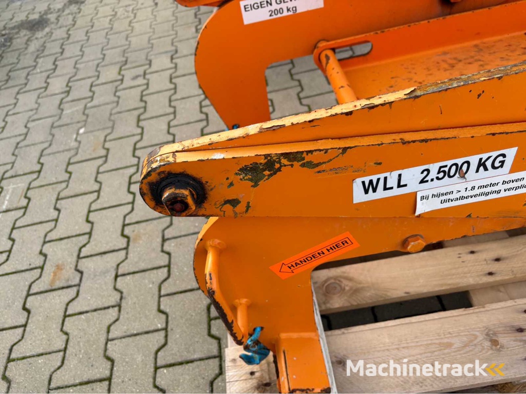 Van der Blij 2100MK408-2.5 BSV Mechanische Blockklemme