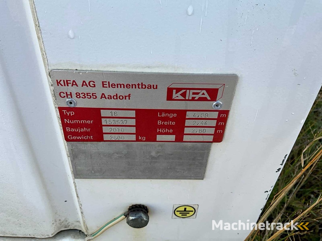2010 Kifa 16 Mannschaftscontainer