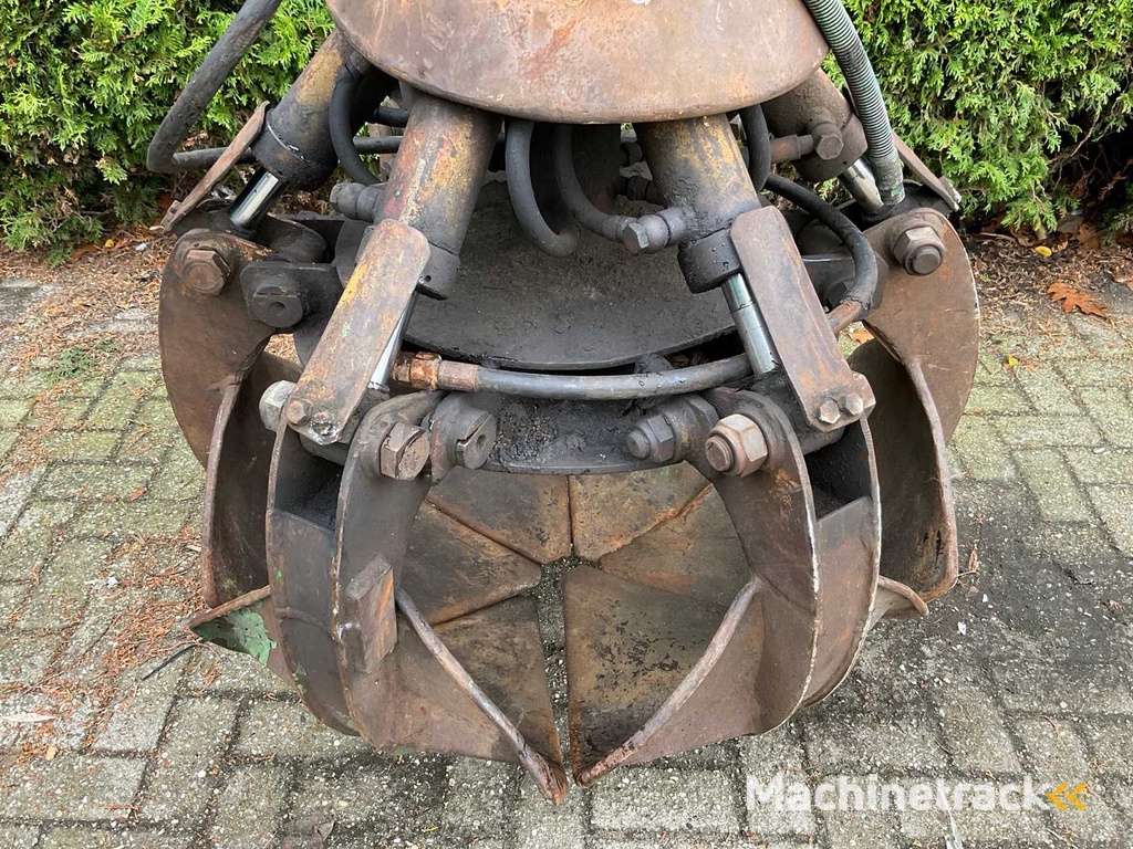 Hydraulischer Polypengreifer / Schrottgreifer