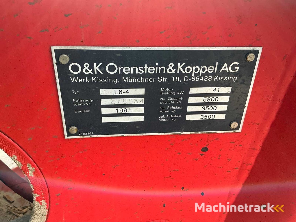 1995 O&K L6-4 Radlader