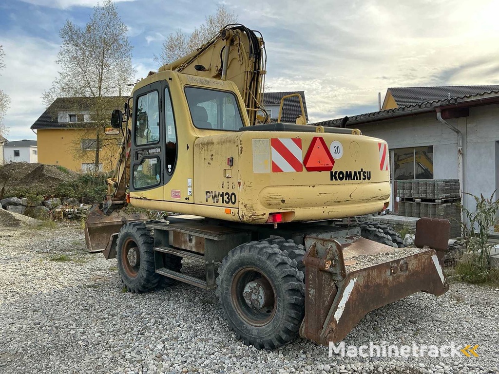 1995 Komatsu PW 130 GK Radbagger