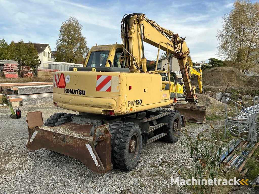 1995 Komatsu PW 130 GK Radbagger