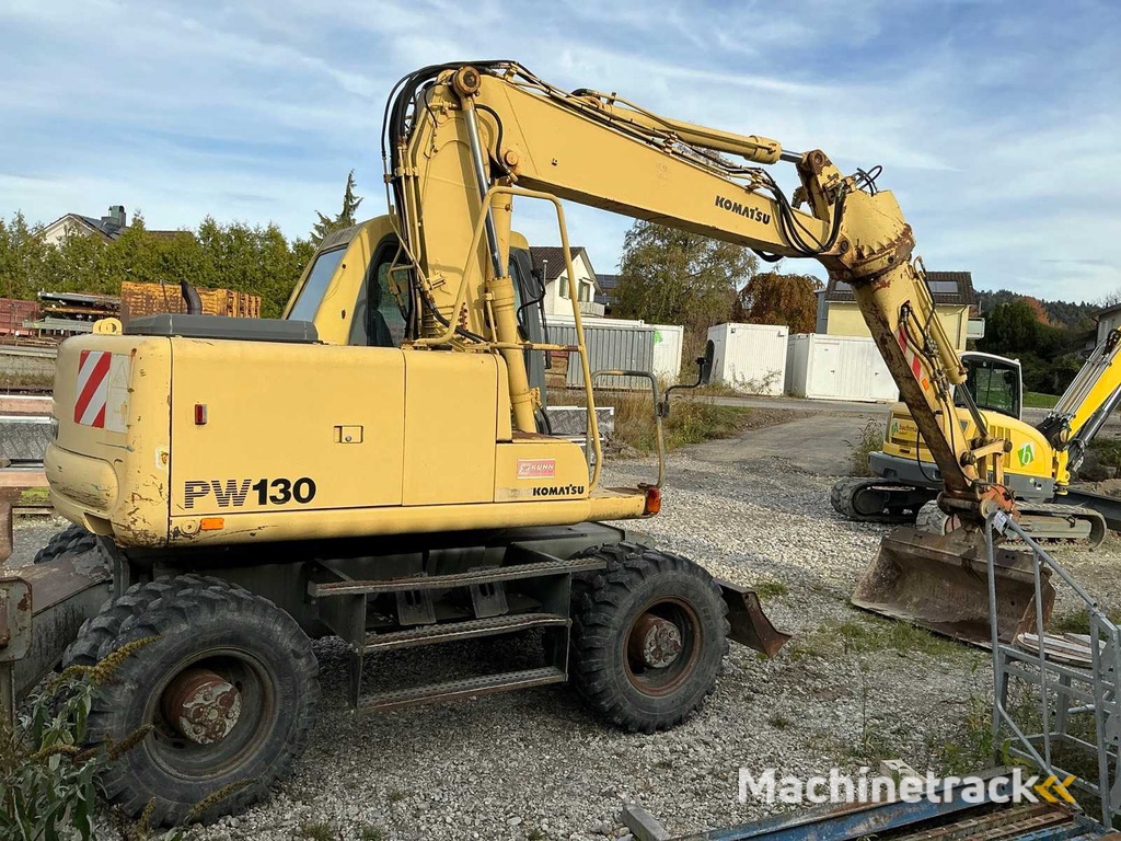 1995 Komatsu PW 130 GK Radbagger