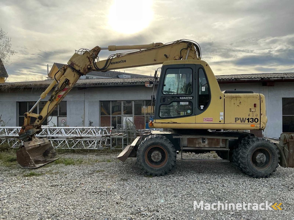 1995 Komatsu PW 130 GK Radbagger