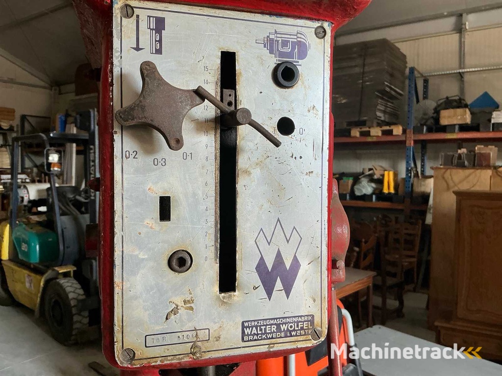 WALTER WÖLFEL - TOR 5106 - Säulenbohrmaschine