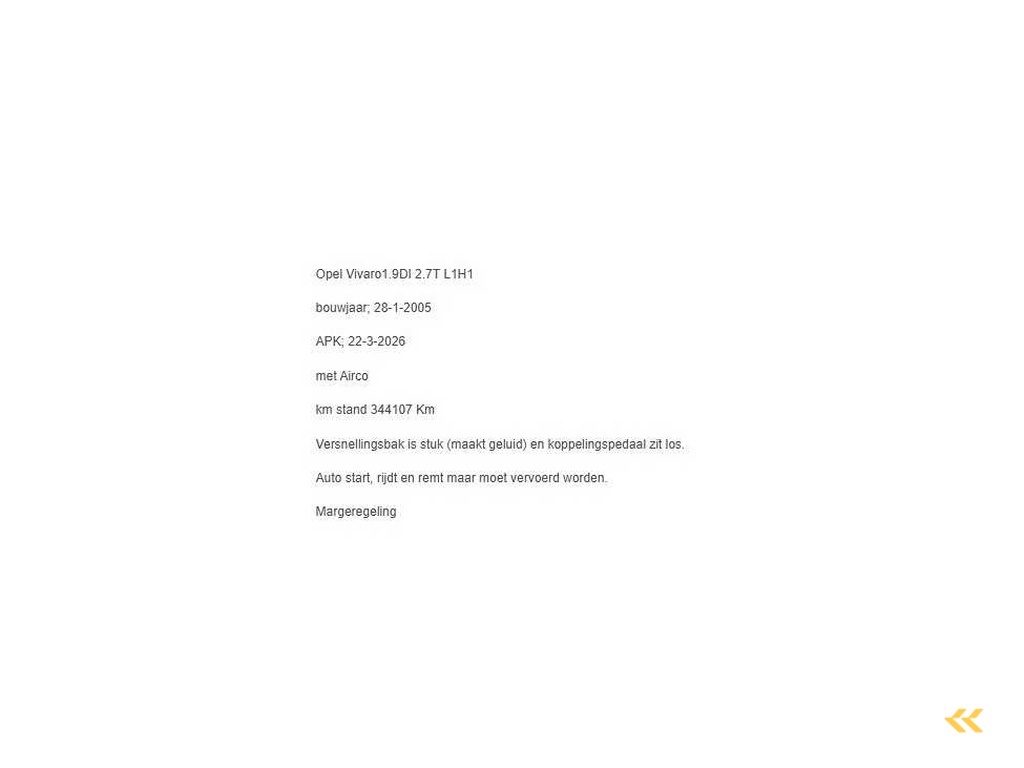 Opel - Vivaro - 1.9 CDTI L1H1 DC - 39-BS-GV