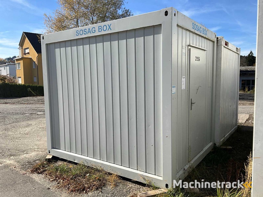 Sosag Box Mannschaftscontainer