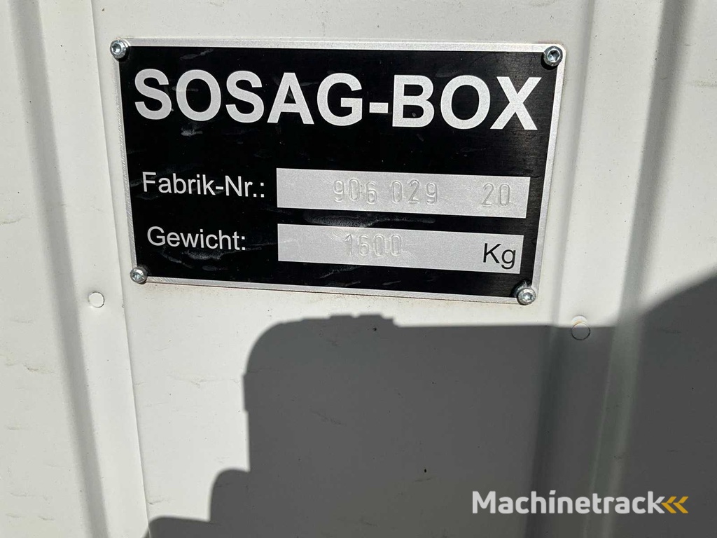 Sosag Box Mannschaftscontainer