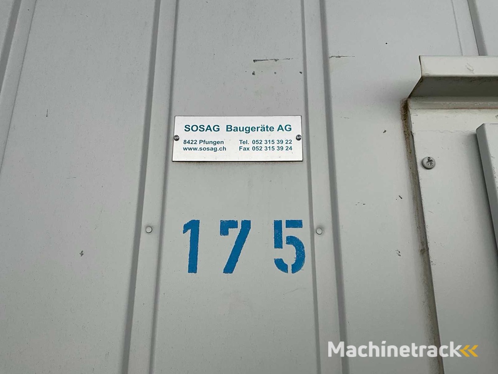 Sosag Box Mannschaftscontainer