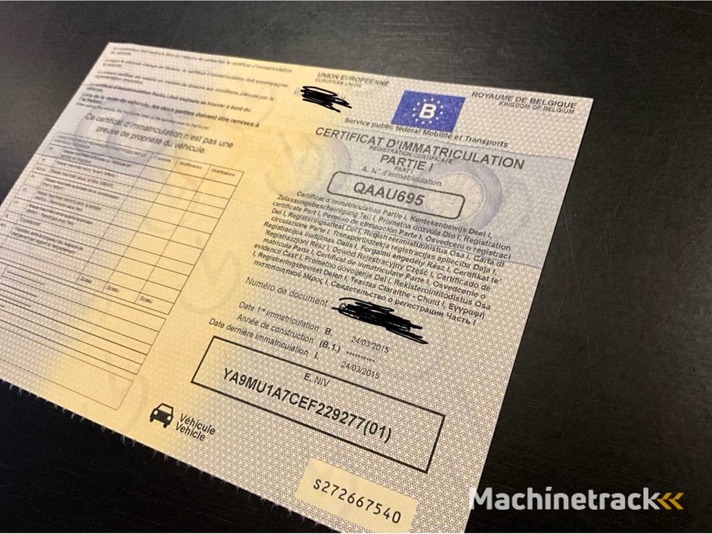 2015 Mambour BE Semi-trailer