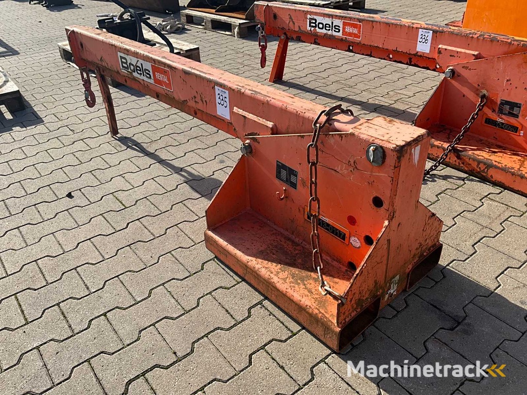 2015 Bauer KTH 2,5 Heftruck hijsjib / hijsarm