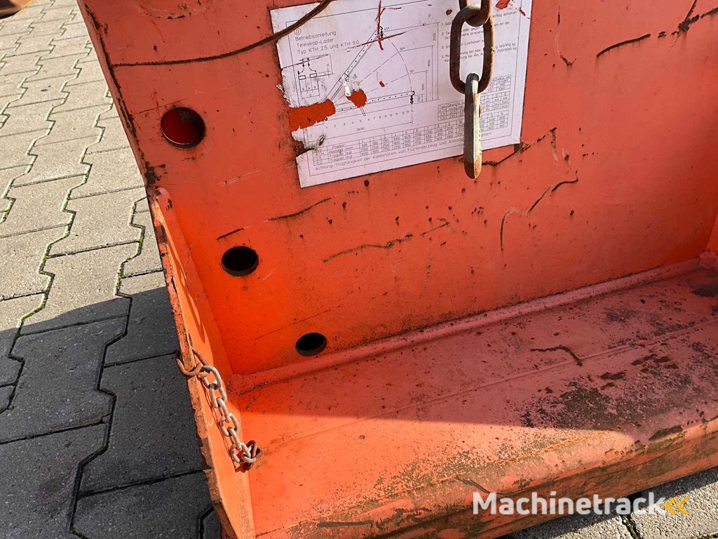 2015 Bauer KTH 2,5 Heftruck hijsjib / hijsarm