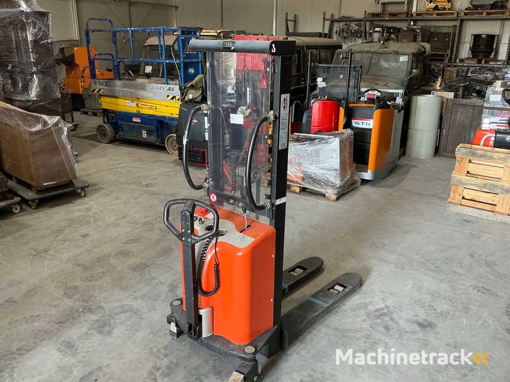 2010 EXTOL SPM1016 Elektro-Niederhubwagen