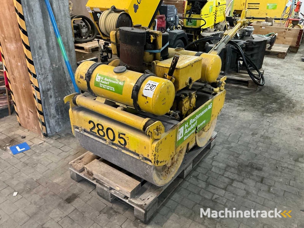 1969 Bomag BW 75s Tandem Roller