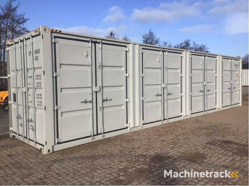LYPU - 40 ft HQ High Cube - Lagercontainer mit 4 Seitentüren