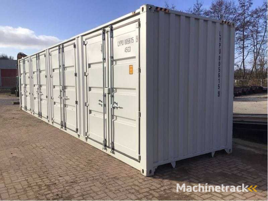 LYPU - 40 ft HQ High Cube - Lagercontainer mit 4 Seitentüren