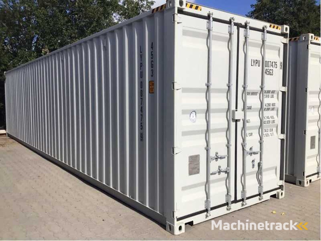 LYPU - 40 ft HQ High Cube - Lagercontainer mit 4 Seitentüren