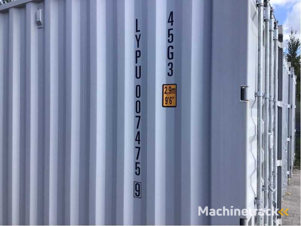 LYPU - 40 ft HQ High Cube - Lagercontainer mit 4 Seitentüren