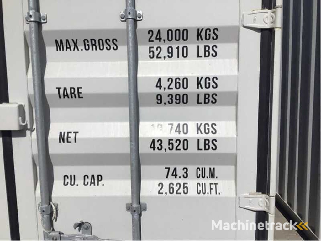 LYPU - 40 ft HQ High Cube - Lagercontainer mit 4 Seitentüren