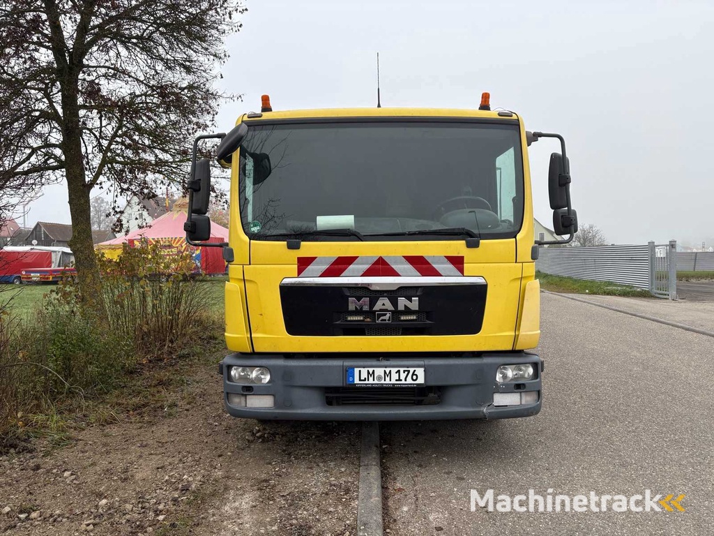MAN / ATLAS LKW Kipper mit Ladekran