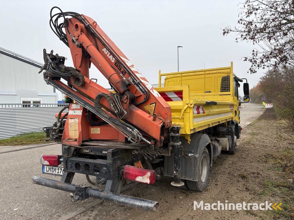 MAN / ATLAS LKW Kipper mit Ladekran