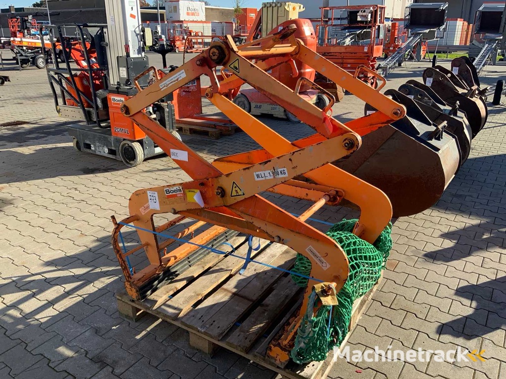 Van der Blij 40300/120 Mechanische blokkenklem
