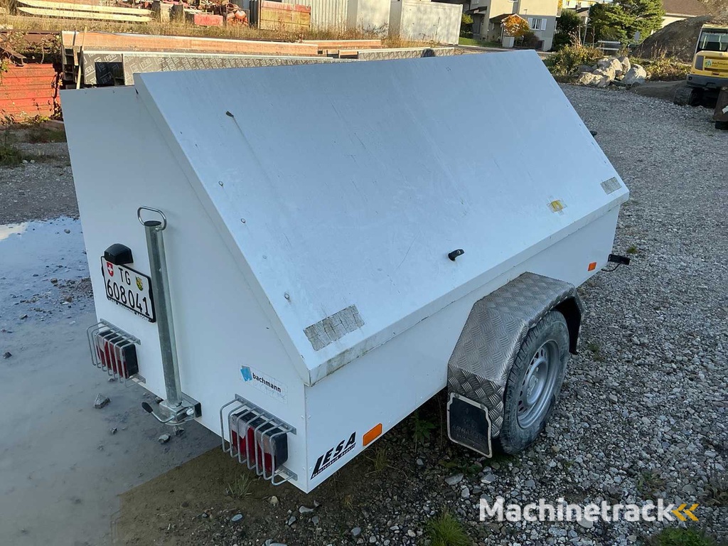 2014 Bolter 13W7 MBCAR Sachentransportanhänger mit Inhalt