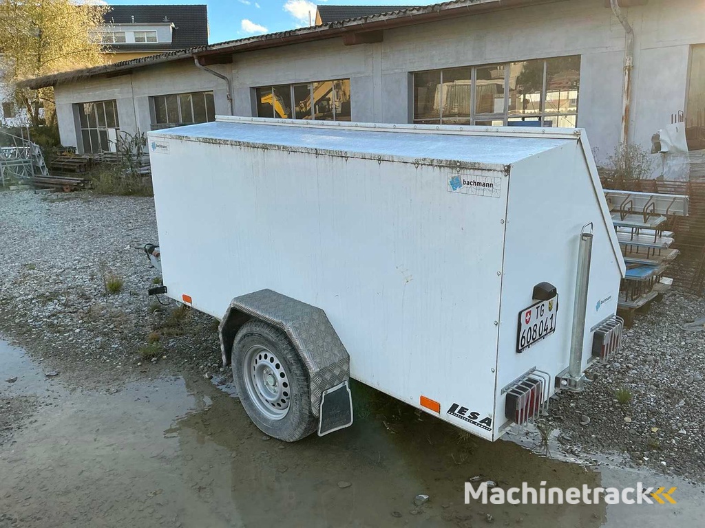 2014 Bolter 13W7 MBCAR Sachentransportanhänger mit Inhalt