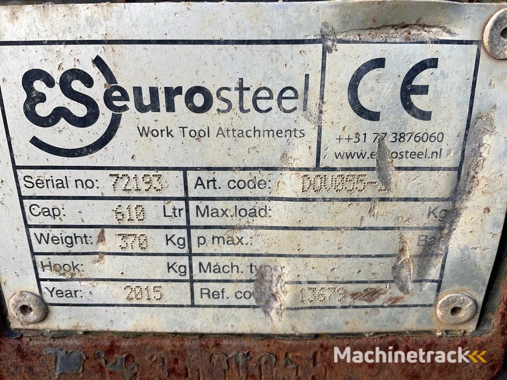 2015 Eurosteel DOV055-2 Schaufel für Bagger CW30