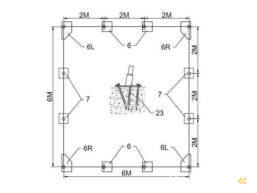 2025 - Easy-Going - (6x6x3,7 meter) - Tiergehege / Unterstand 6 Meter