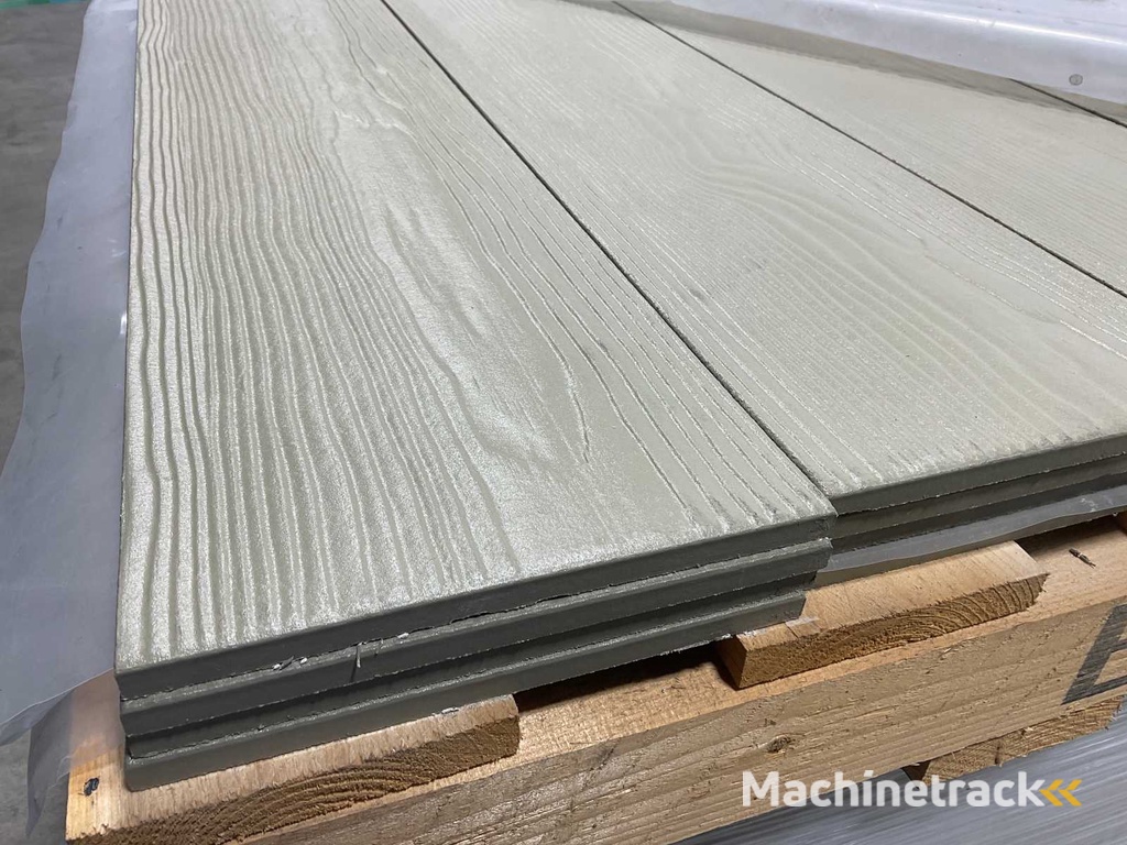 Fassadenband aus Zedralholz - Brandklasse A2 - Grau - 360x18,6x1,2 cm (144x)
