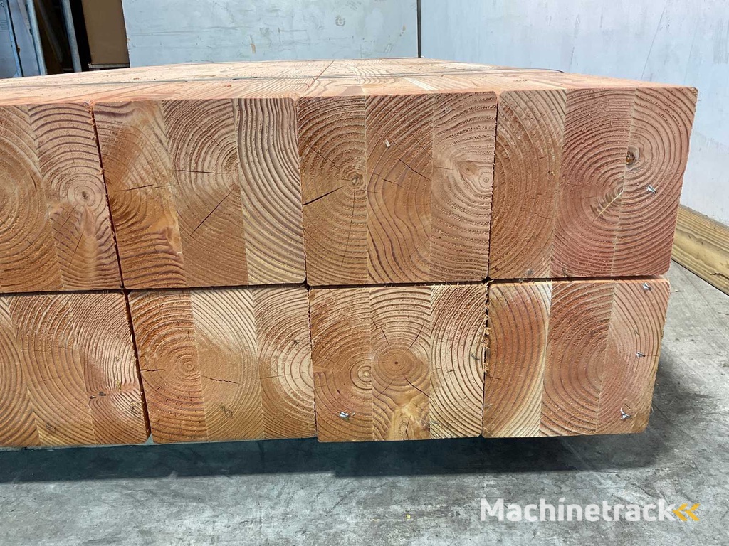 Douglasie gehobelt Pfosten verleimt 250x20x20 cm (12x)