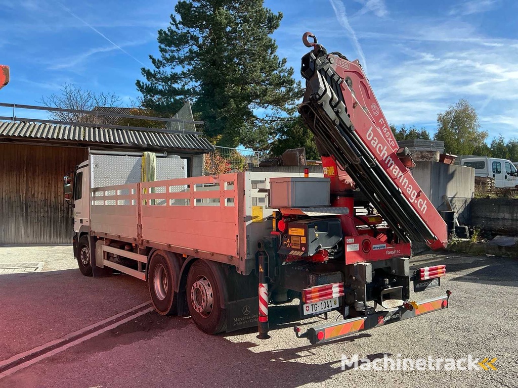 2008 Mercedes-Benz Actros 2541 Truck with Rear Crane