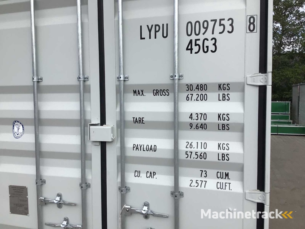 LYPU - 40 ft HQ mit 2 Seitentüren - Lagercontainer
