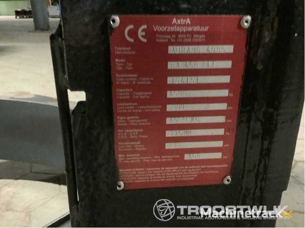 Auramo - RA450NLE - Papierspoelklem voor vorkheftruck - 1993