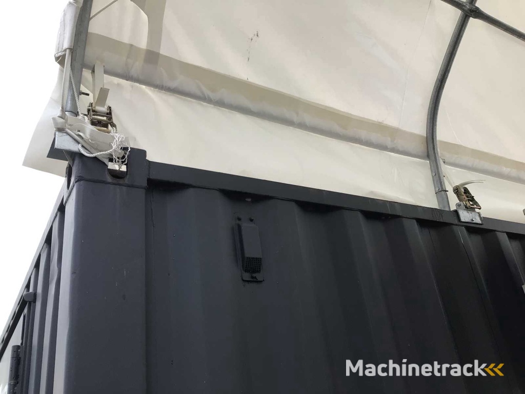 2025 - Easy-Going - (6x12x2 Meter) - Unterstand Unterstand / Zelt zwischen 2 Containern C2040