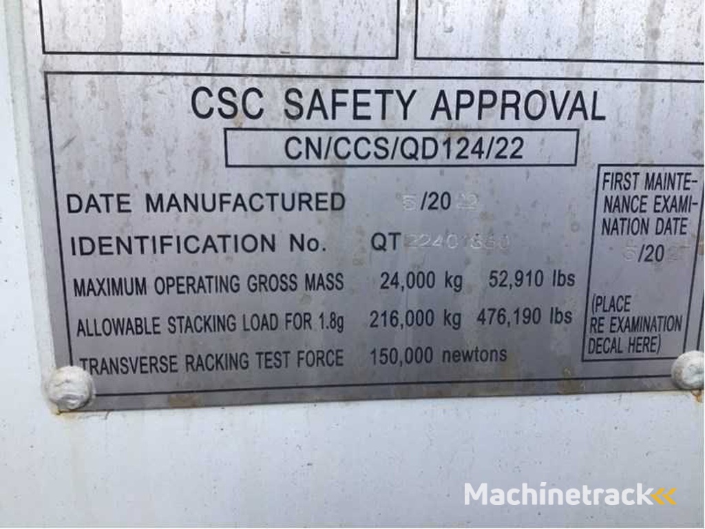 2024 - LYPU - 40 ft HQ High Cube - Lagercontainer mit 4 Seitentüren