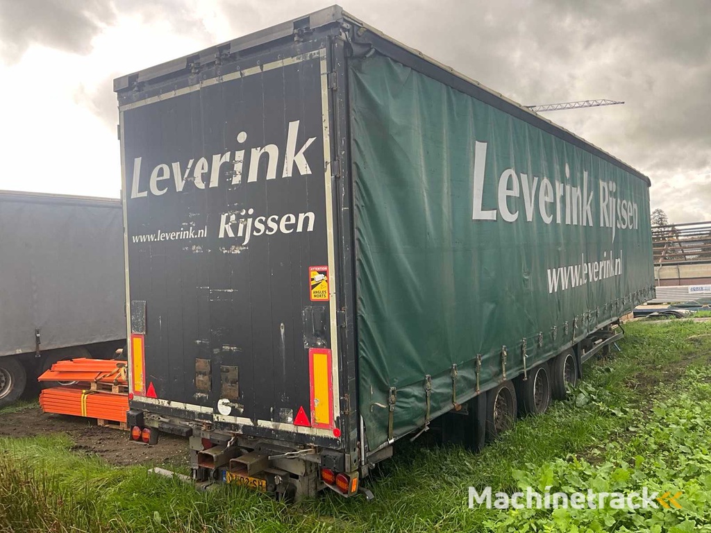 Schmitz - SCS Sliding tarpaulin trailer - Semi-trailer