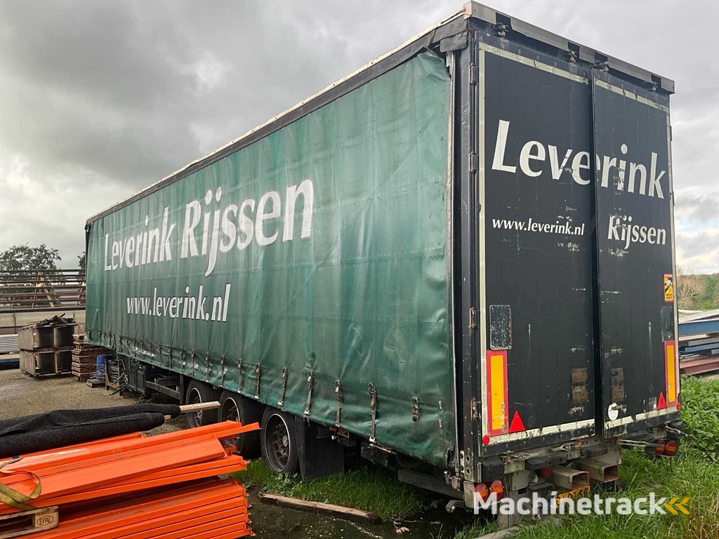 Schmitz - SCS Sliding tarpaulin trailer - Semi-trailer