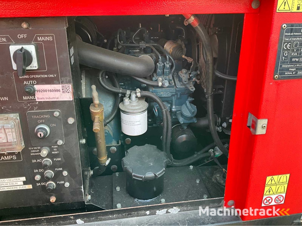 2016 Trime X-ECOK2 LED Lichtmast Generator Anhänger