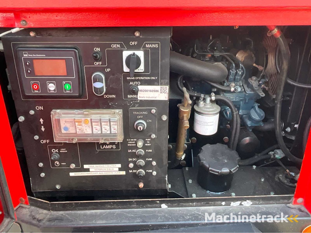 2016 Trime X-ECOK2 LED Lichtmast Generator Anhänger