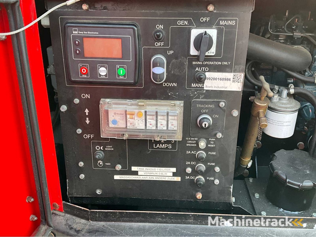 2016 Trime X-ECOK2 LED Lichtmast Generator Anhänger