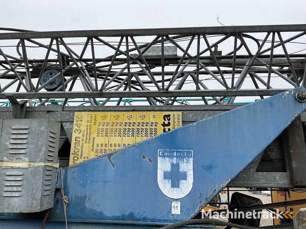 1994 Condecta Euro 3410 Oprichtende kraan zonder chassis