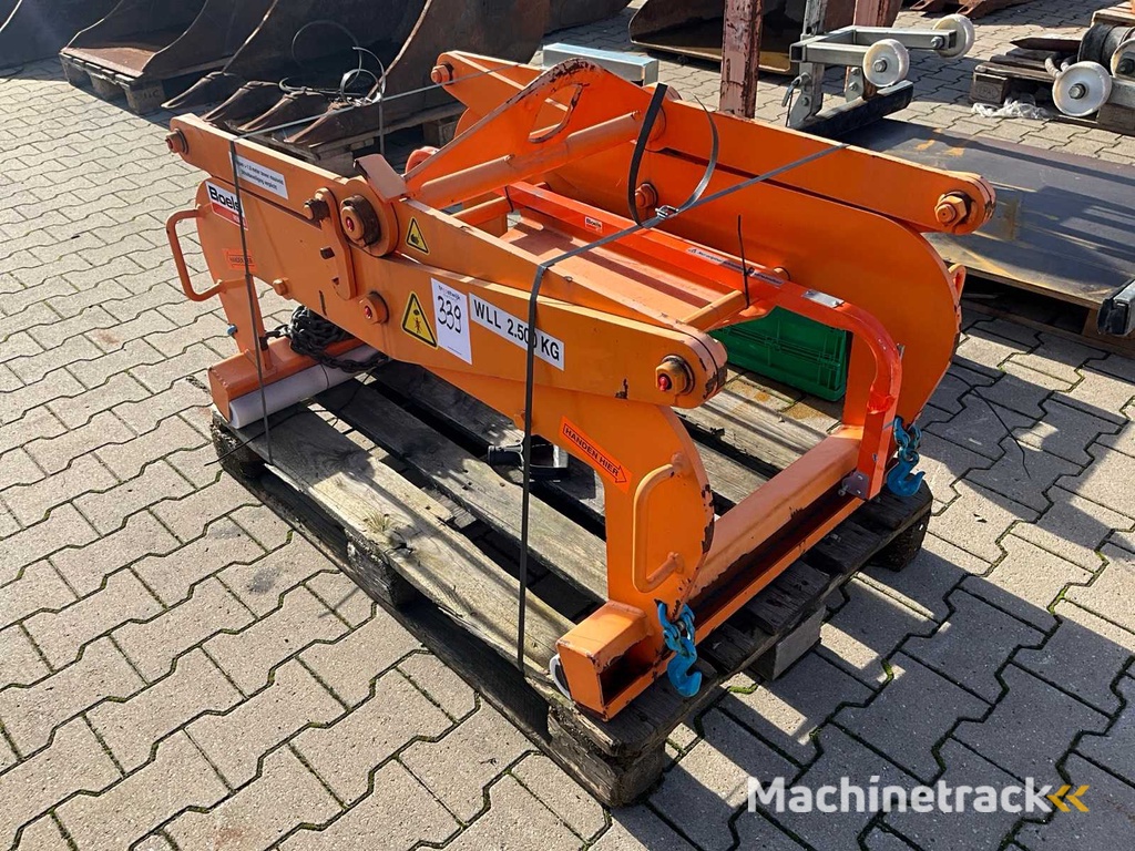 2023 Van der Blij 2100MK408-2,5 BSV Mechanische blokkenklem