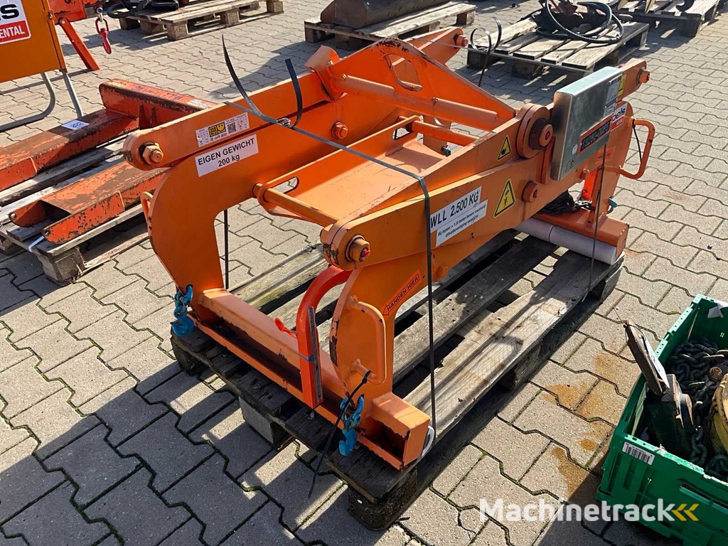 2023 Van der Blij 2100MK408-2,5 BSV Mechanische blokkenklem